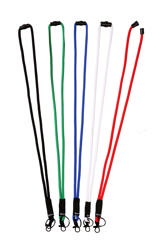 Cinta colgante redondo, con mosquetón y anilla