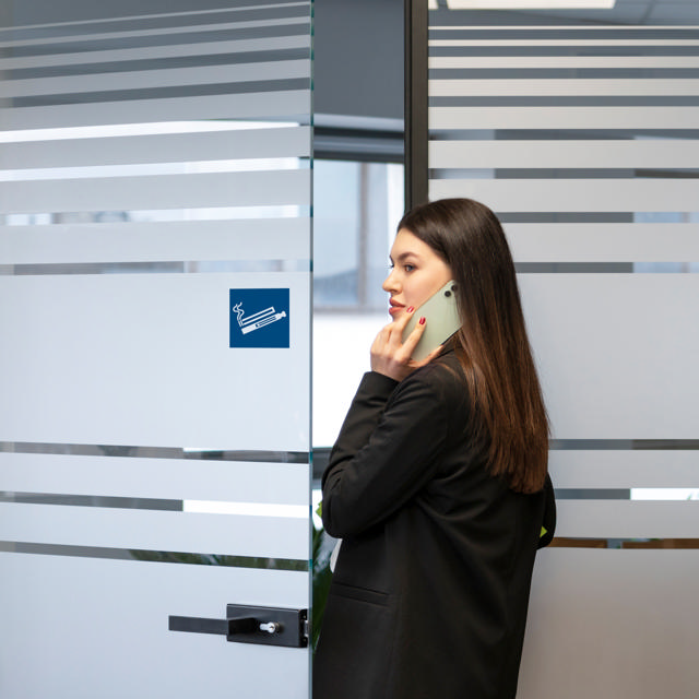 Copy of E-cigarette/Vaper Permitted Sign, 100 mm 